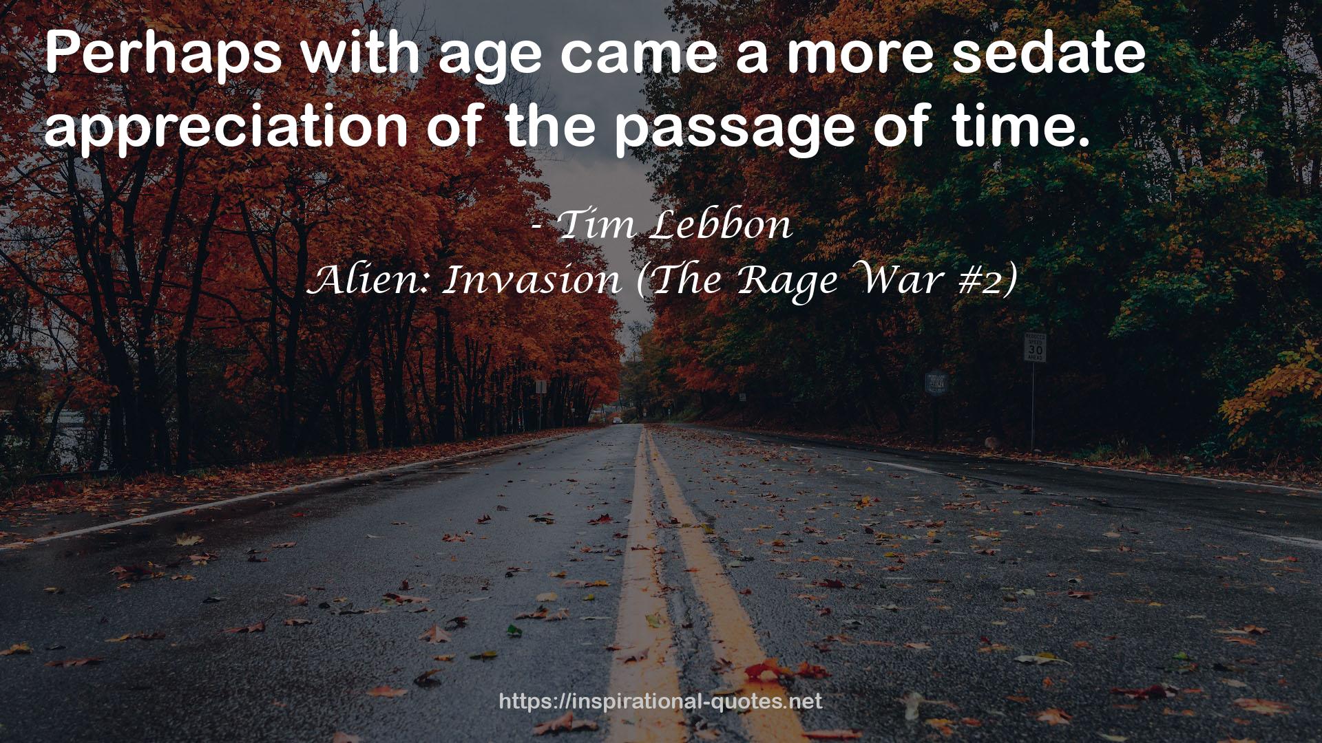 Alien: Invasion (The Rage War #2) QUOTES