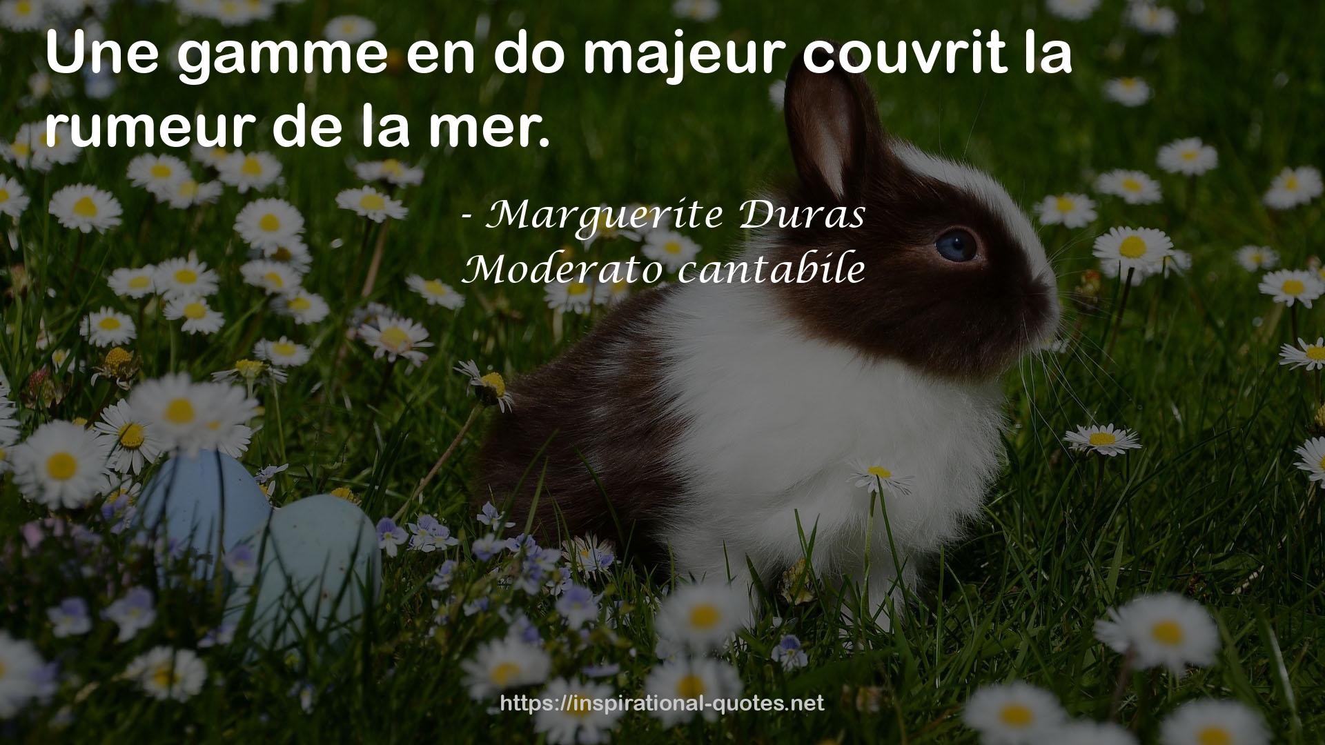 Moderato cantabile QUOTES