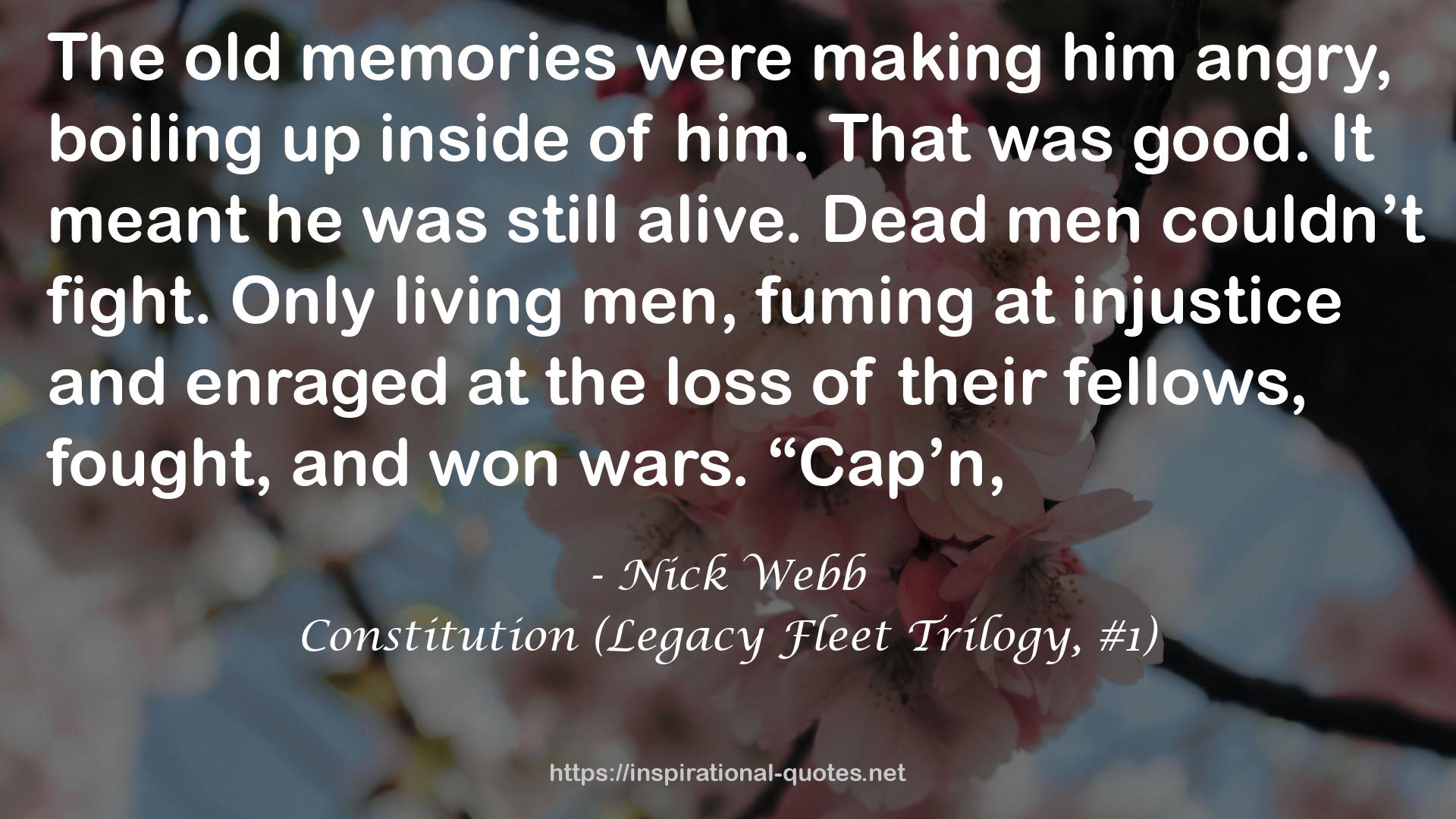 Constitution (Legacy Fleet Trilogy, #1) QUOTES