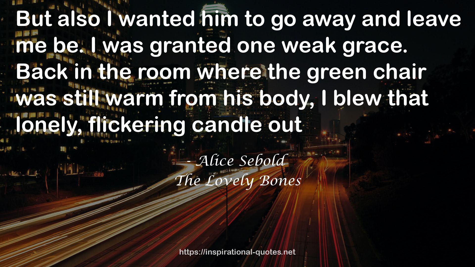 Alice Sebold QUOTES