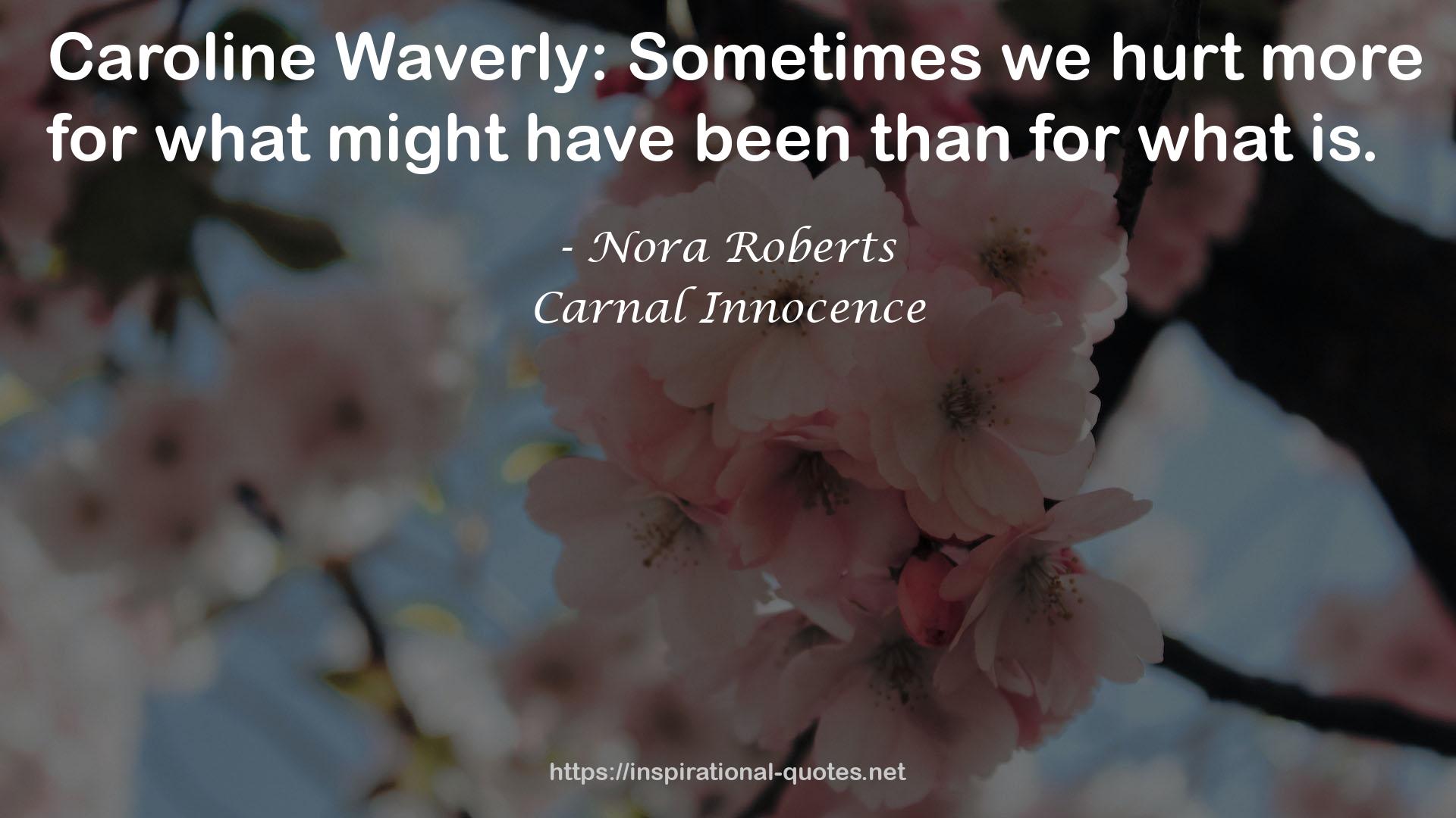 Carnal Innocence QUOTES