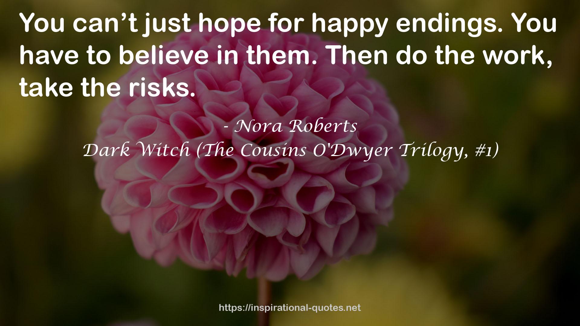 Dark Witch (The Cousins O'Dwyer Trilogy, #1) QUOTES