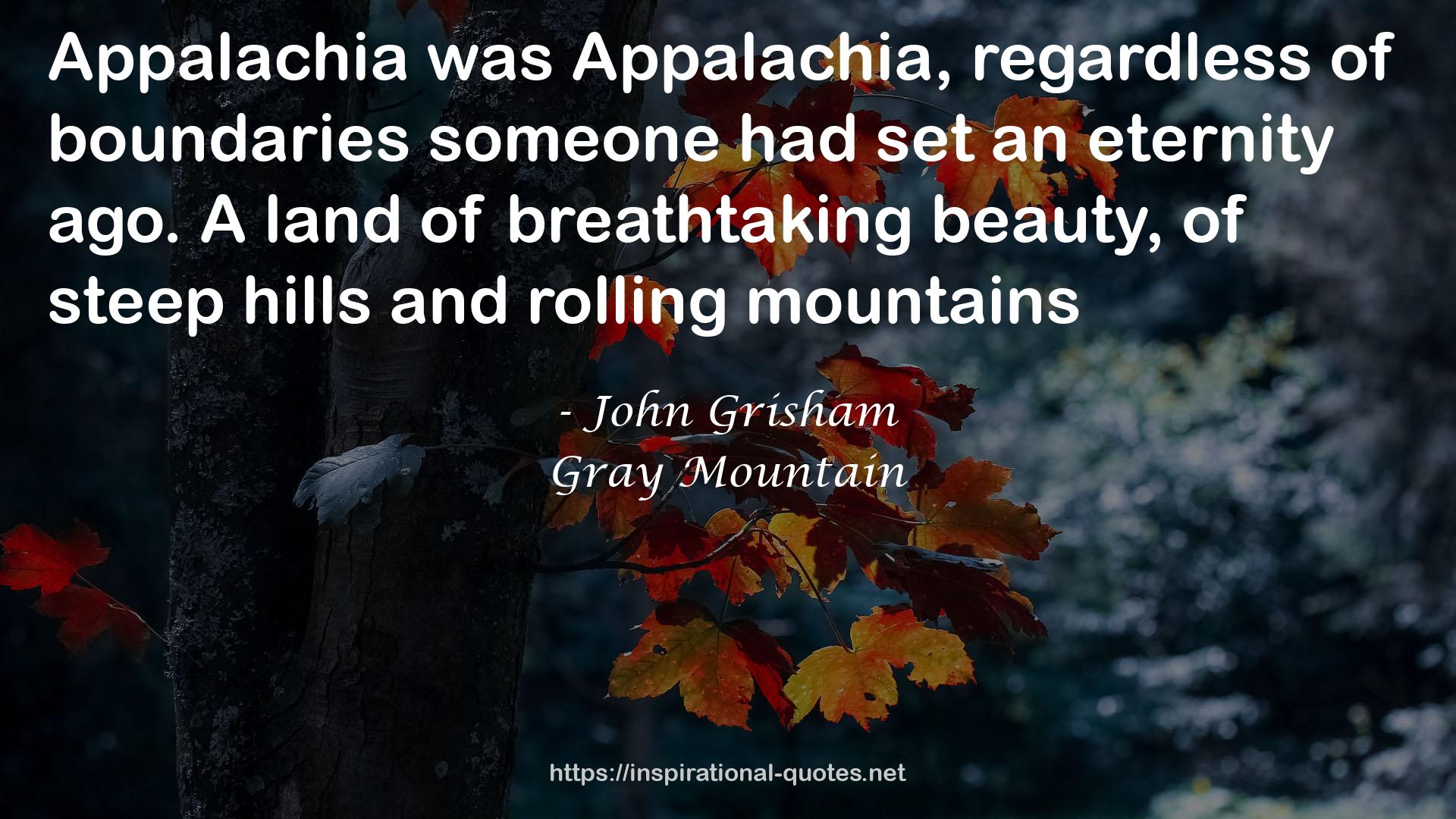 Gray Mountain QUOTES
