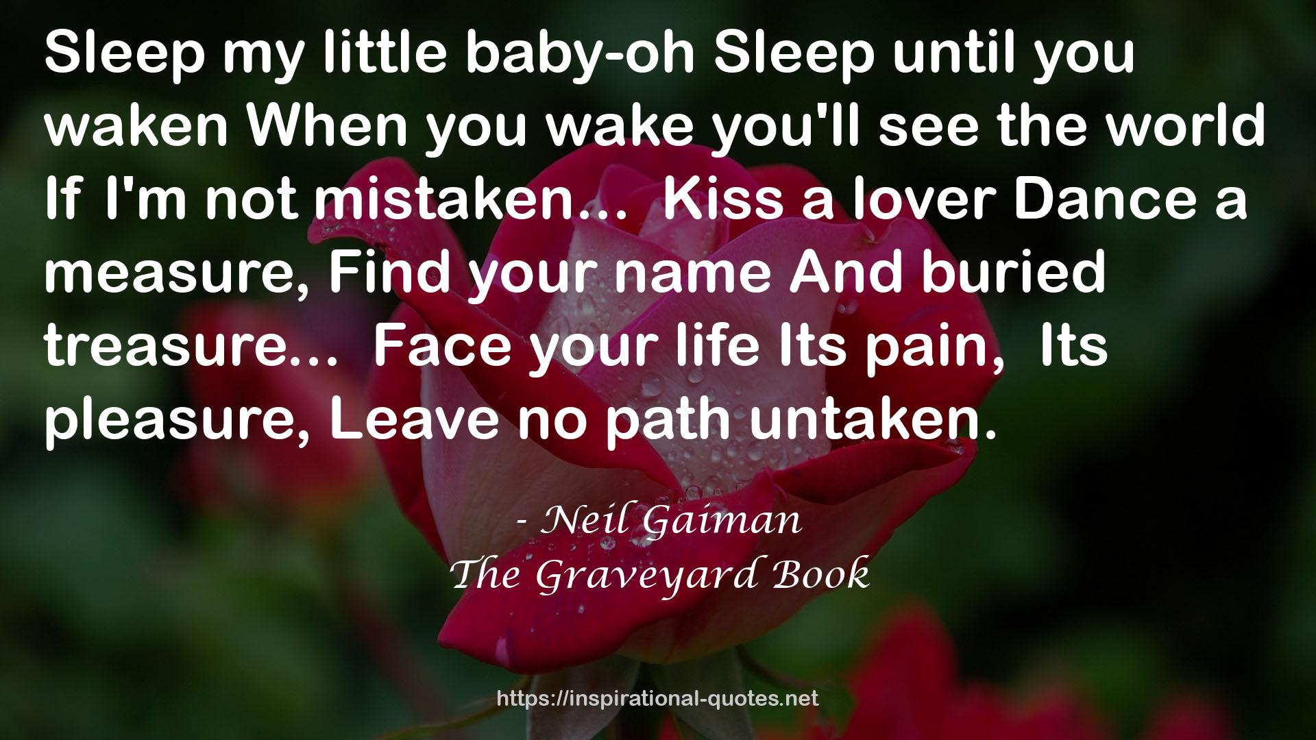 The Graveyard Book QUOTES