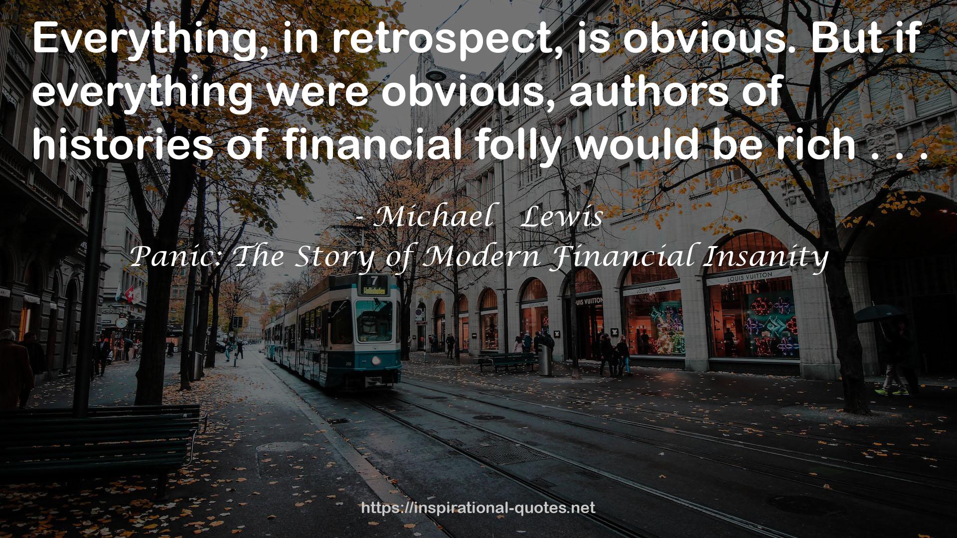 Panic: The Story of Modern Financial Insanity QUOTES