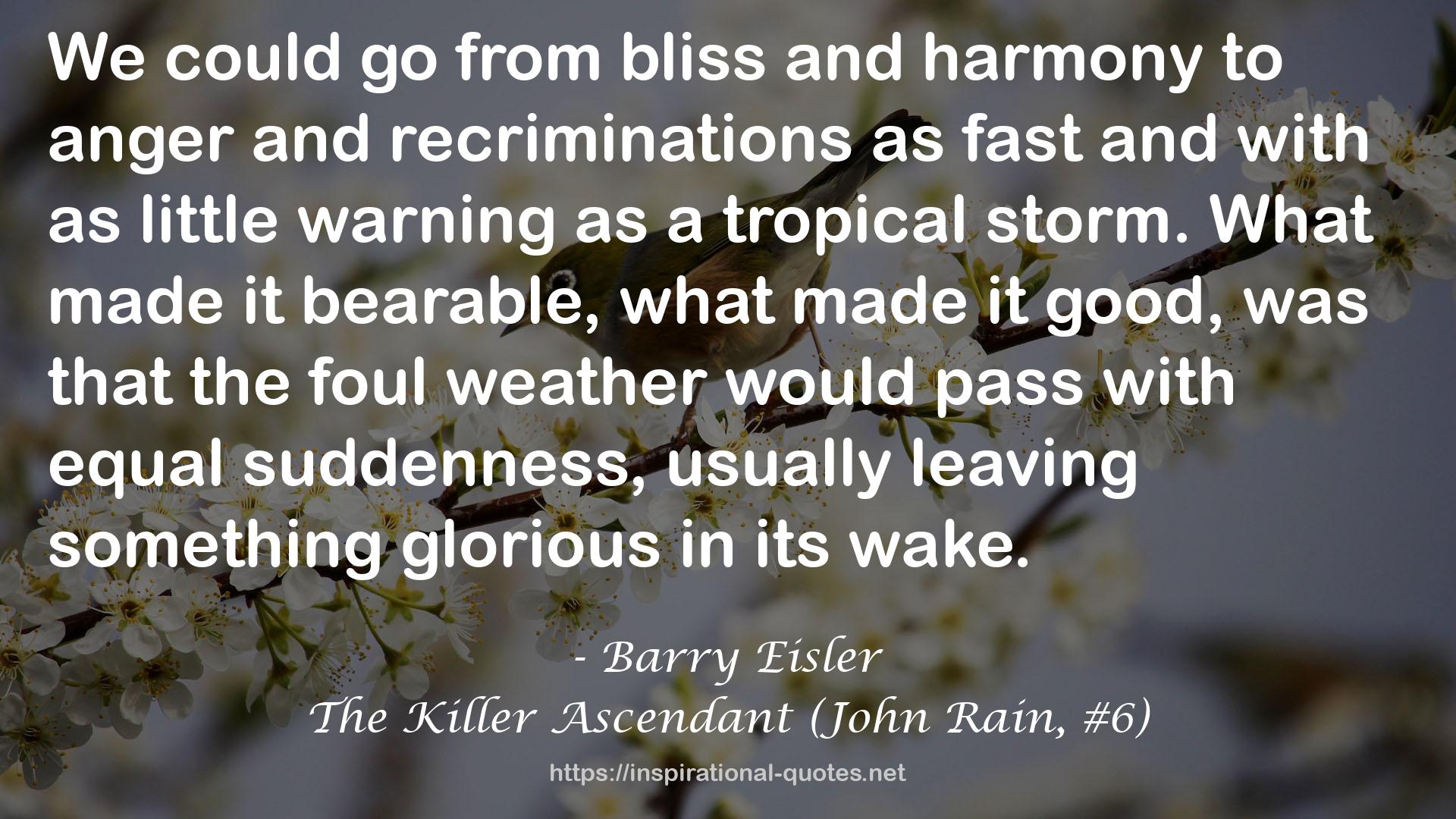 The Killer Ascendant (John Rain, #6) QUOTES