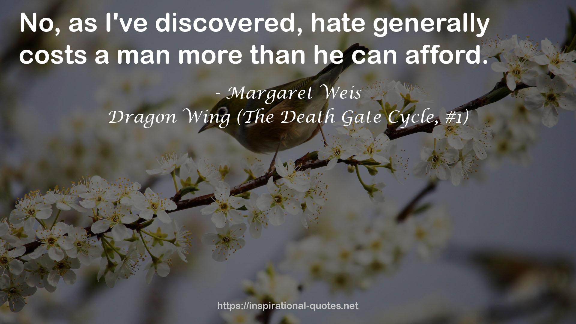 Dragon Wing (The Death Gate Cycle, #1) QUOTES