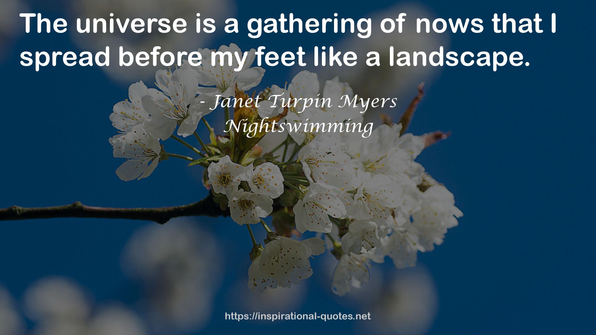 Nightswimming QUOTES