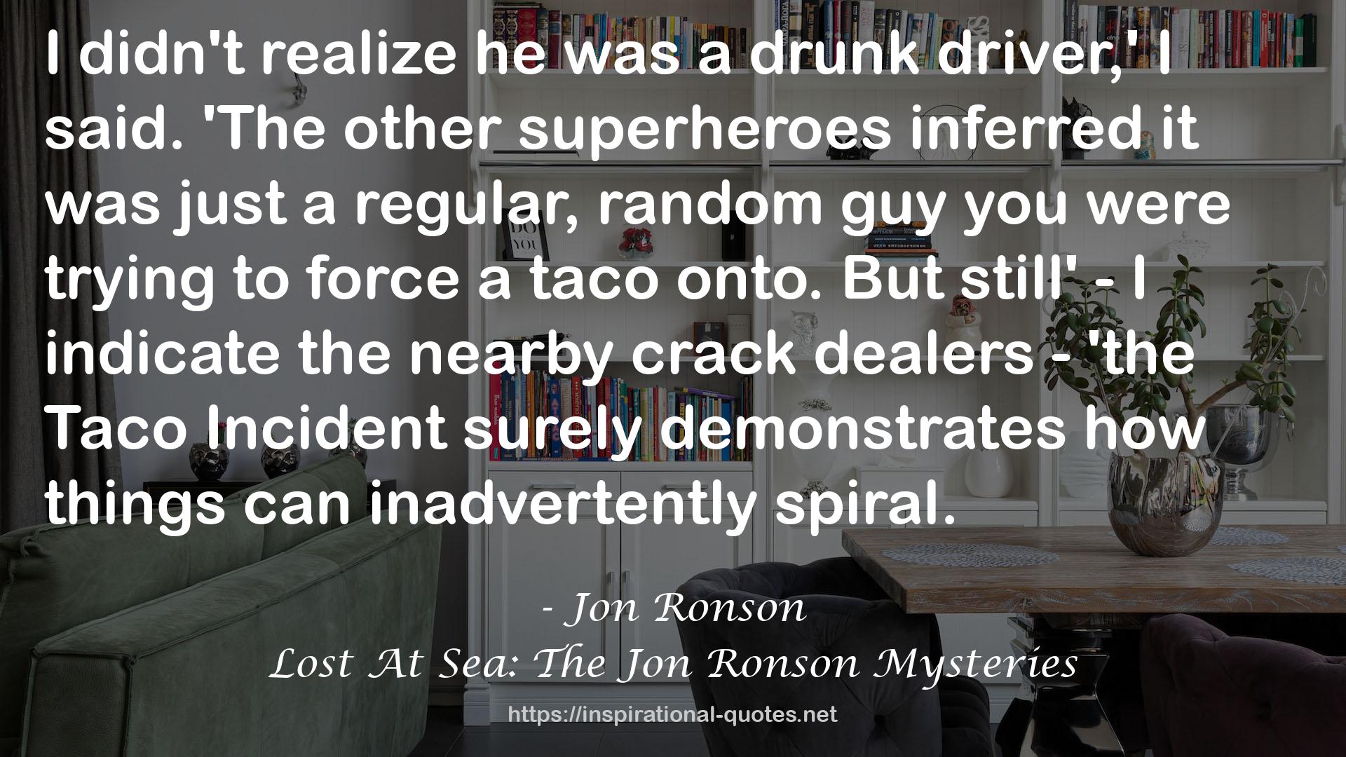 Jon Ronson QUOTES