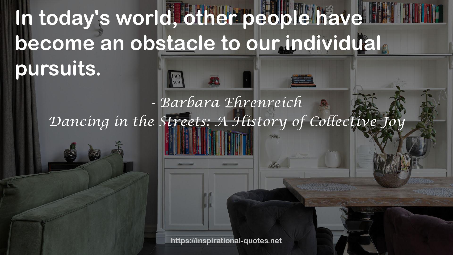 Barbara Ehrenreich QUOTES