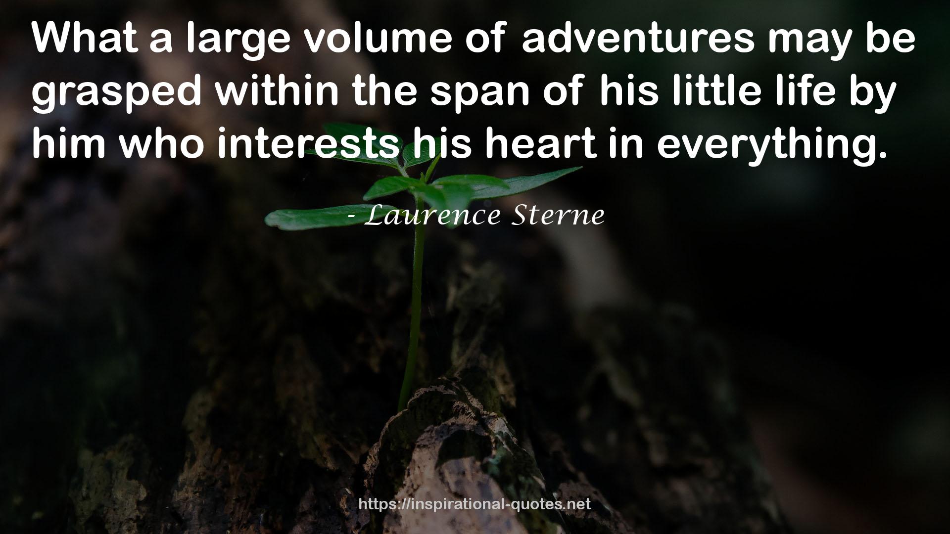 Laurence Sterne QUOTES