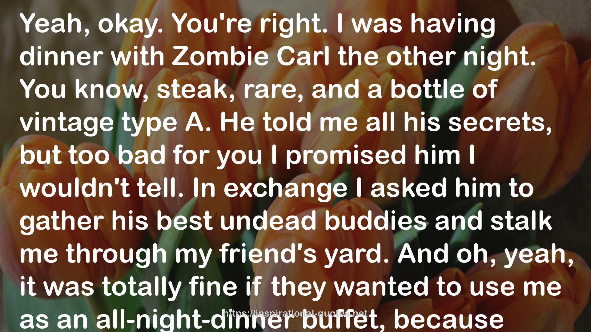 Alice in Zombieland (White Rabbit Chronicles, #1) QUOTES