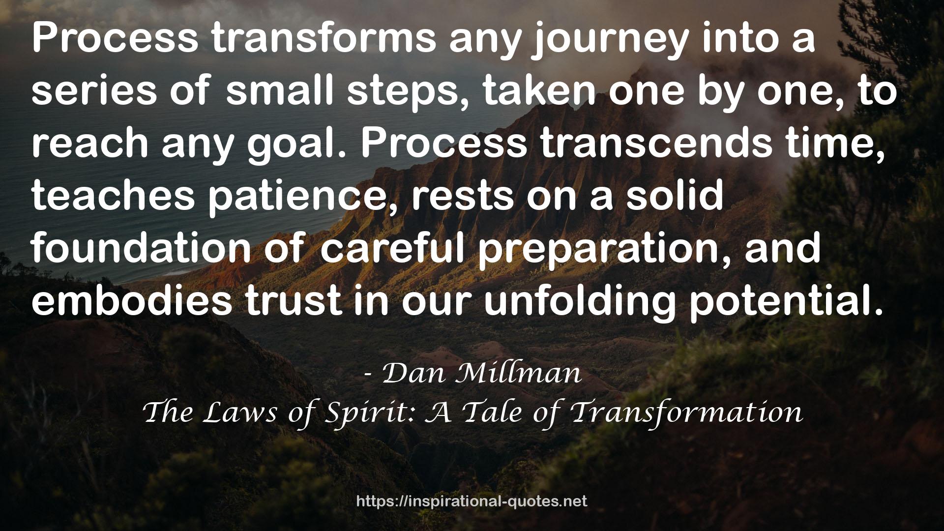 The Laws of Spirit: A Tale of Transformation QUOTES