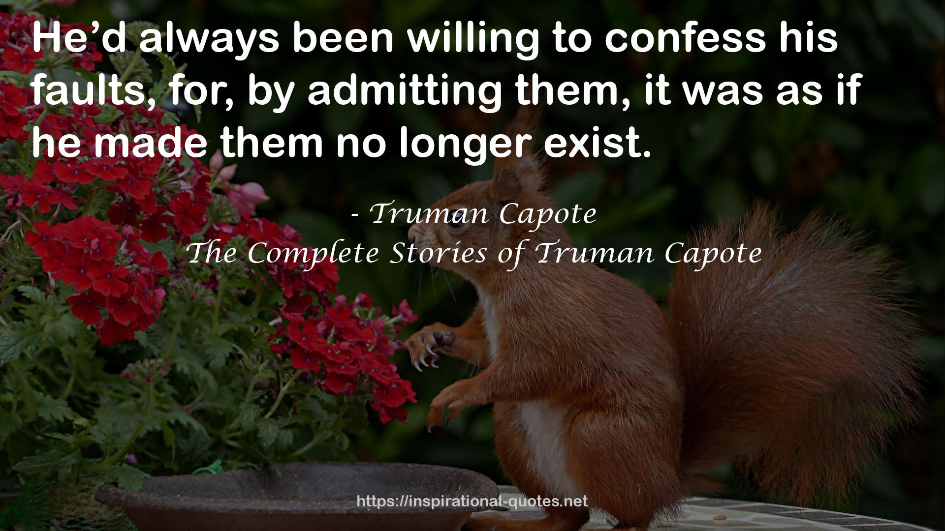 The Complete Stories of Truman Capote QUOTES