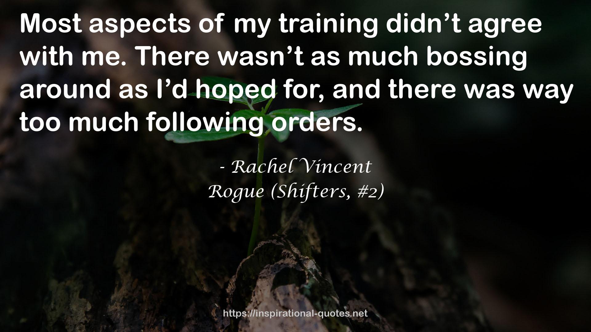 my training  QUOTES