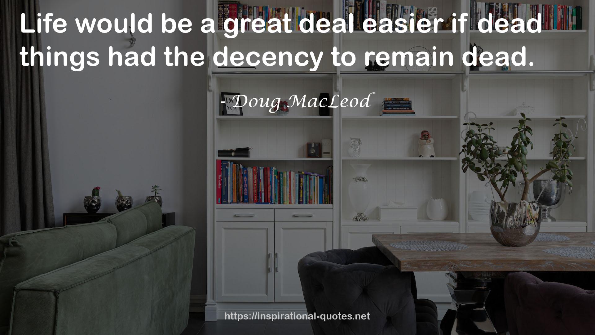 the decency  QUOTES