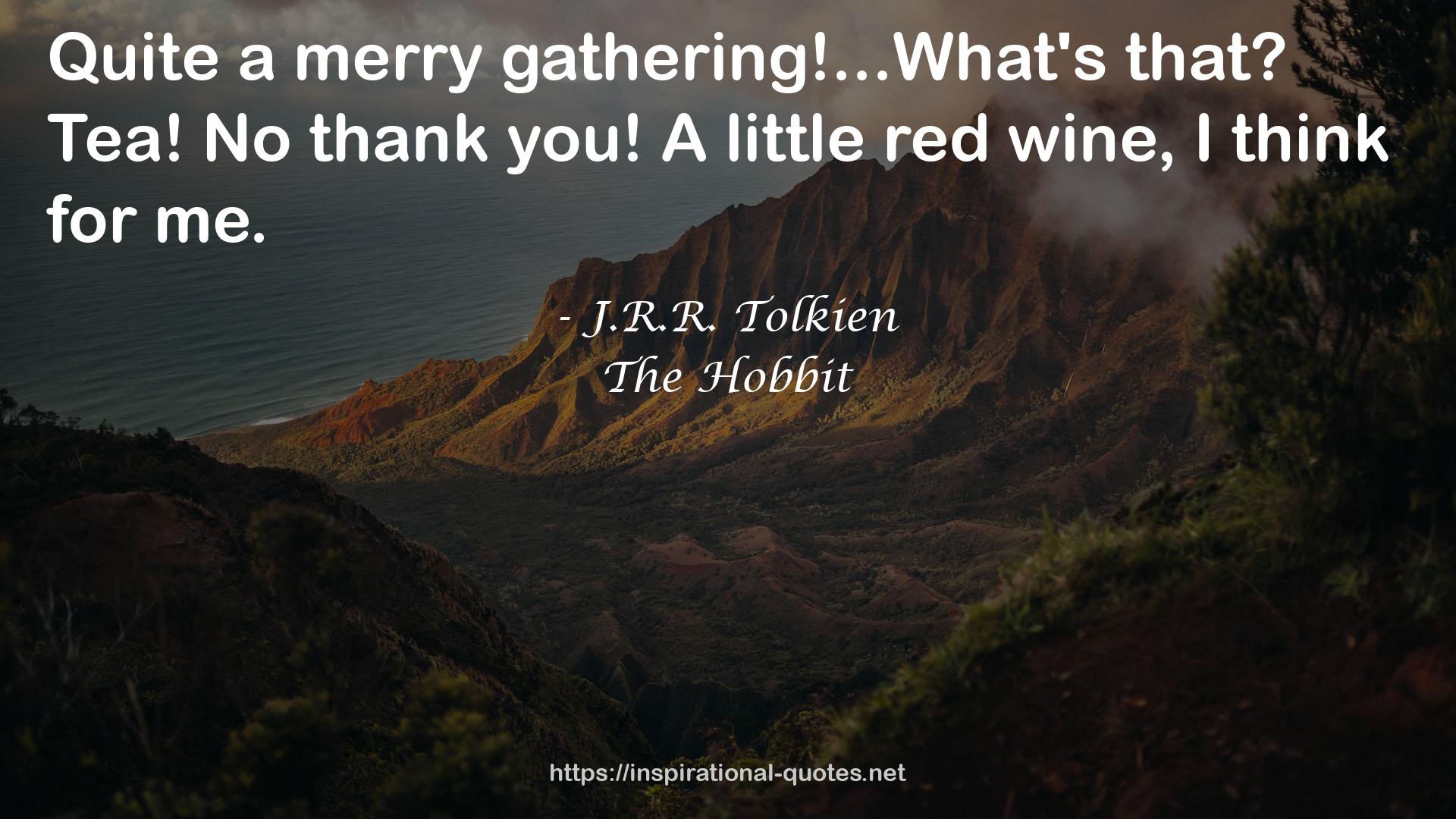 The Hobbit QUOTES