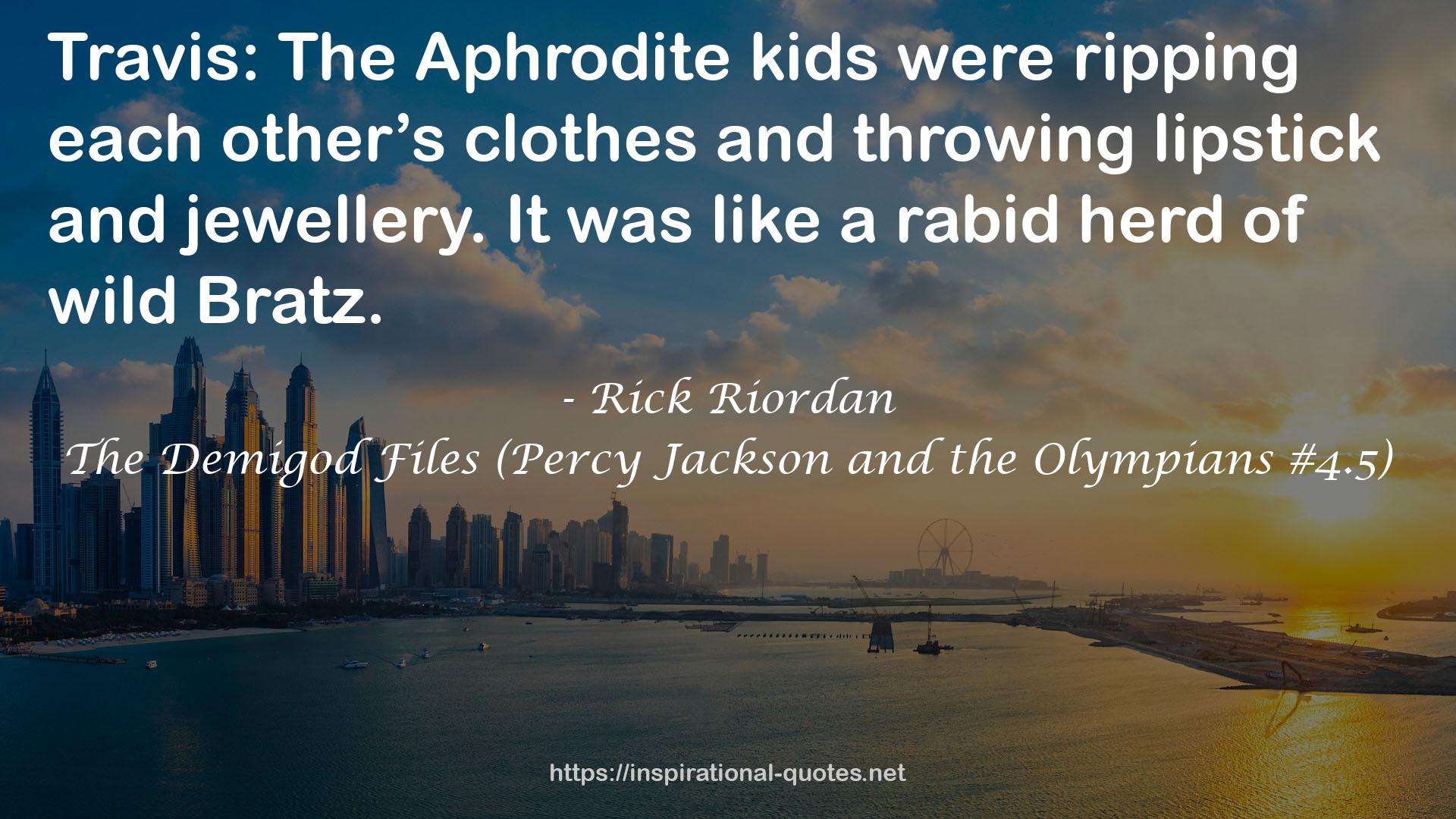 The Aphrodite kids  QUOTES