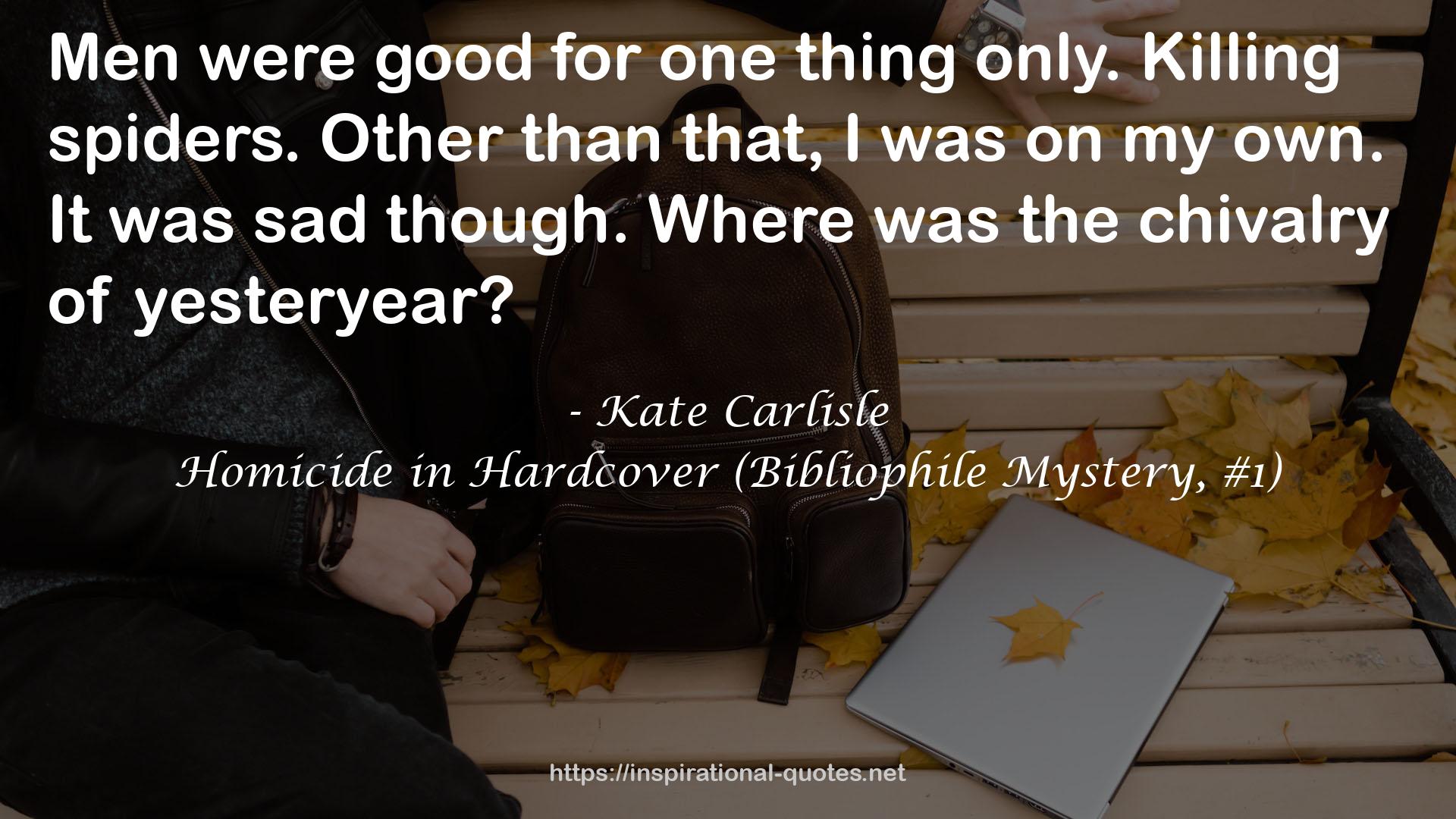 Kate Carlisle QUOTES