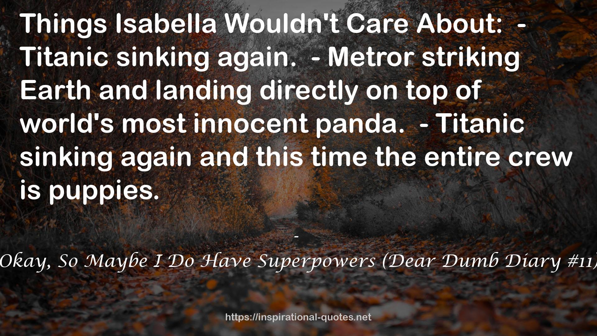 Isabella  QUOTES