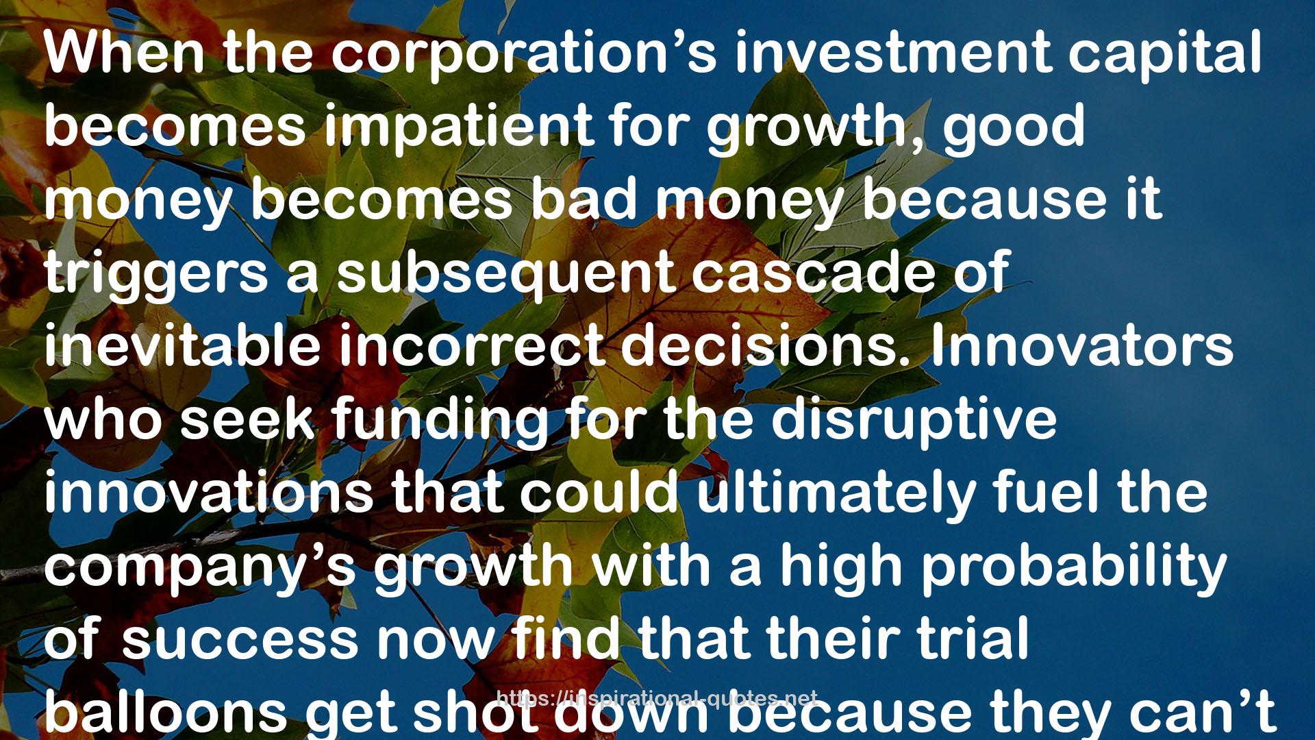 Clayton M. Christensen QUOTES