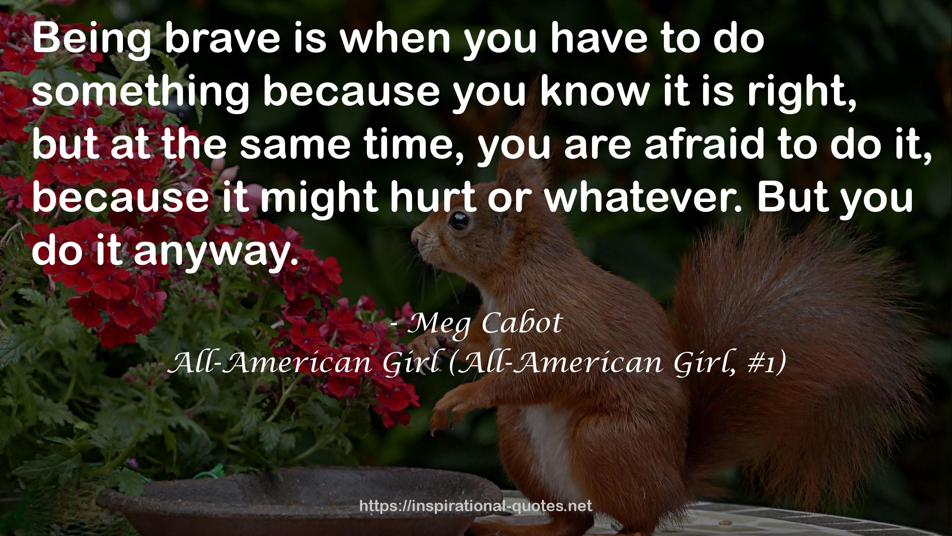 All-American Girl (All-American Girl, #1) QUOTES