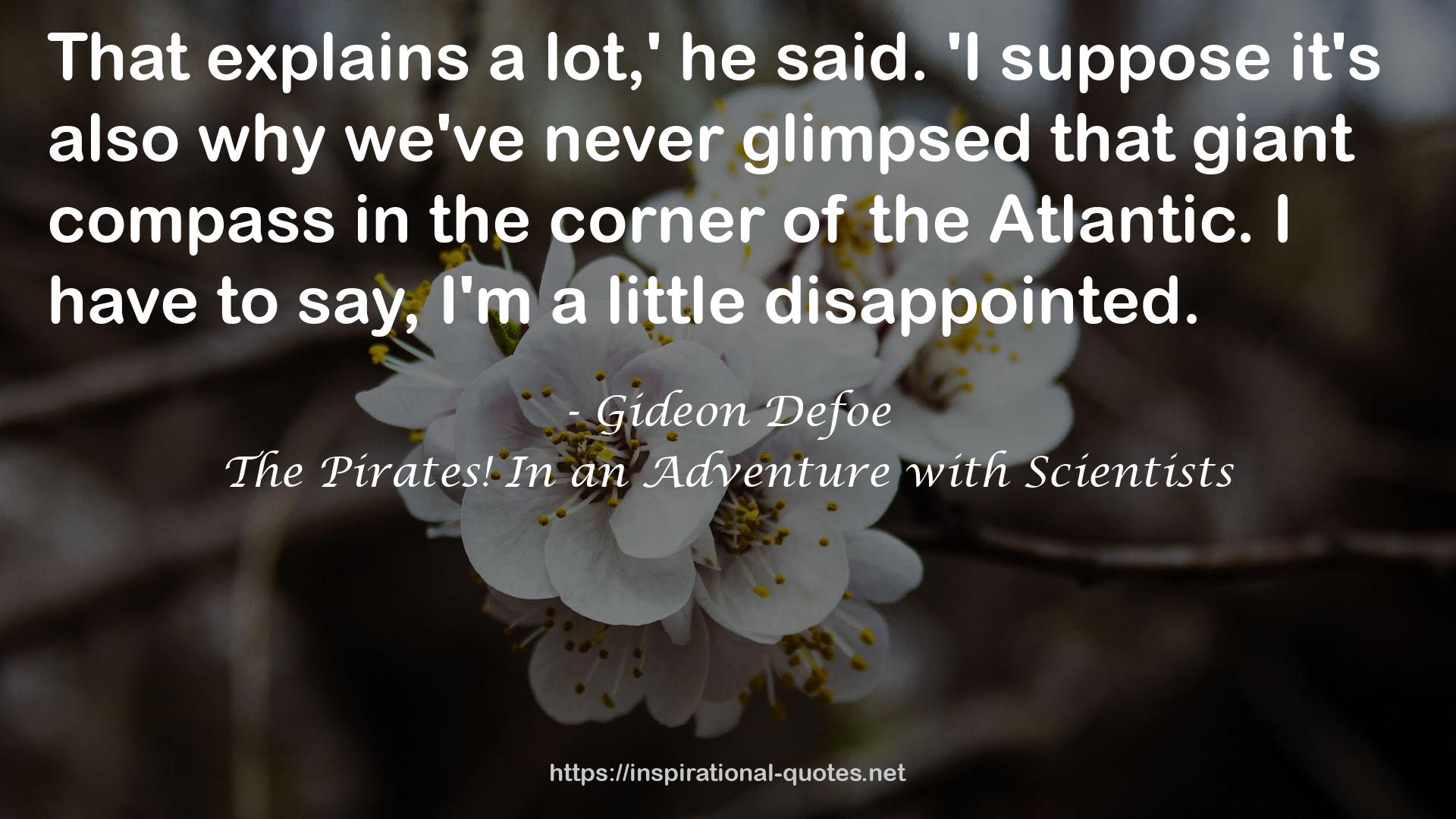 Gideon Defoe QUOTES