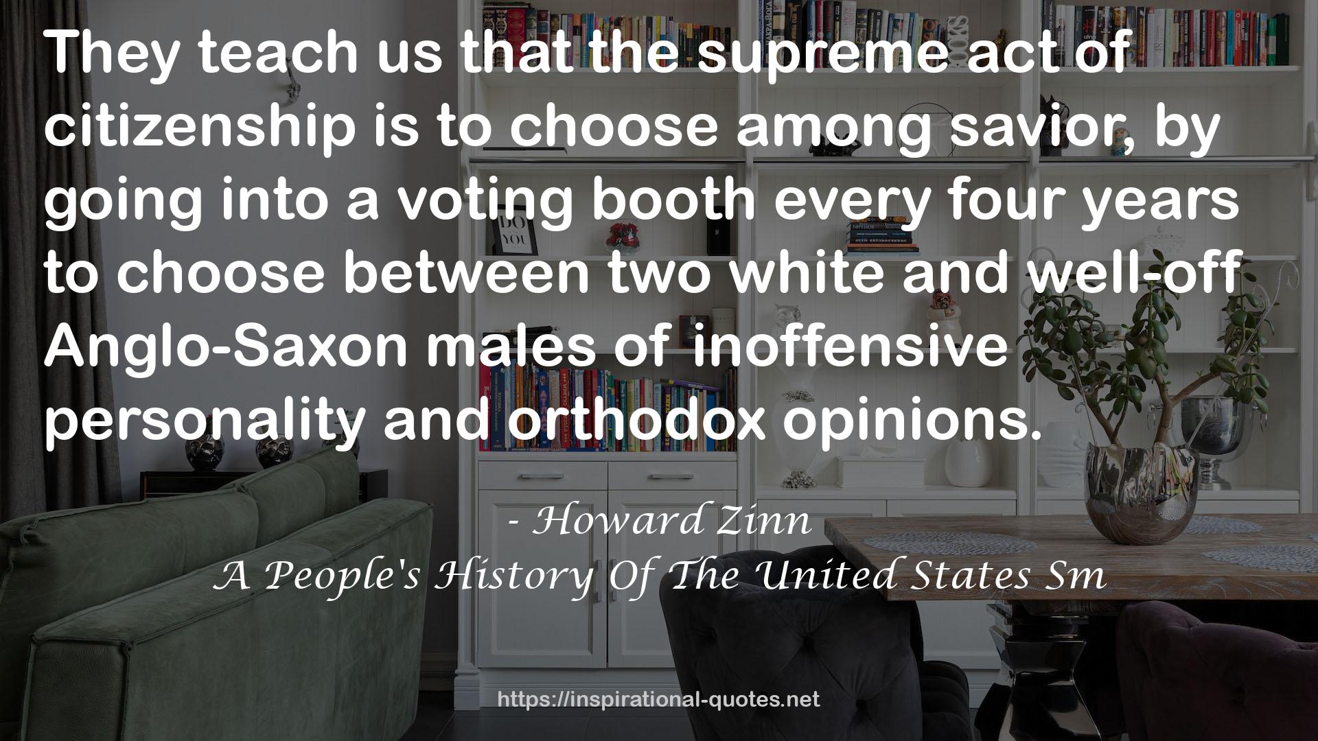 A People's History Of The United States Sm QUOTES