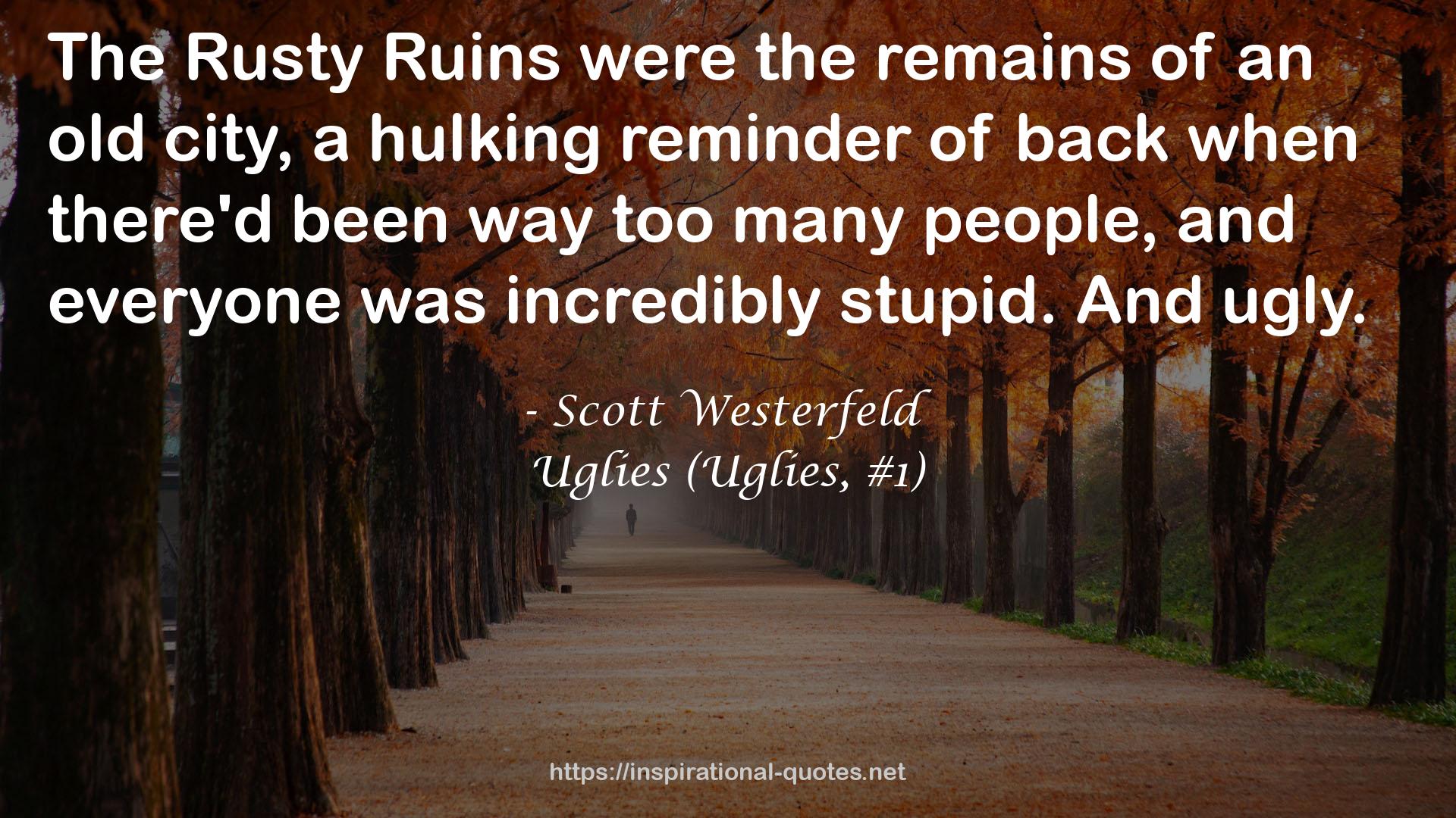 Scott Westerfeld QUOTES