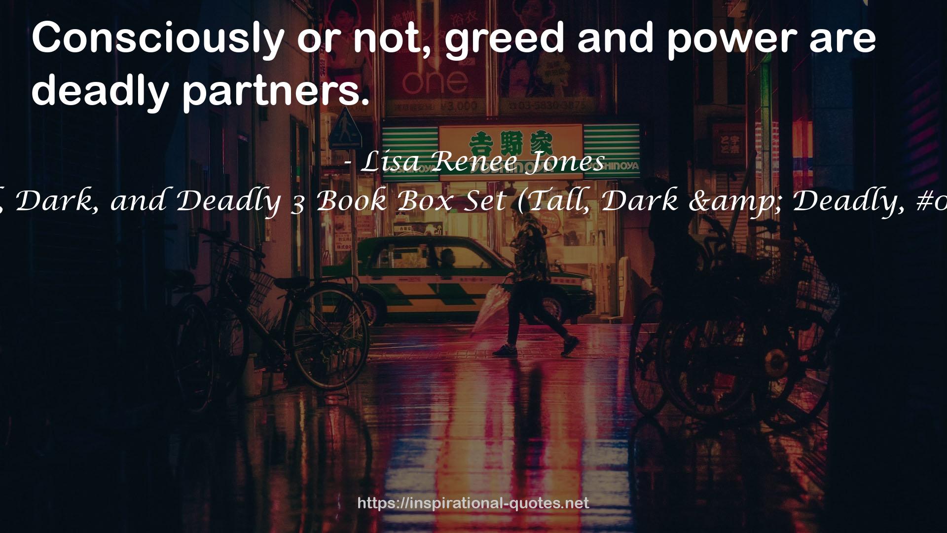 Tall, Dark, and Deadly 3 Book Box Set (Tall, Dark & Deadly, #0.5-2) QUOTES