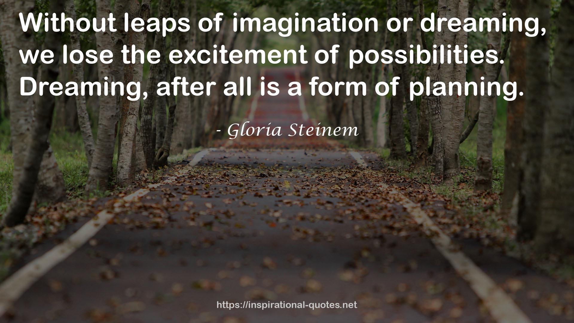 Gloria Steinem QUOTES