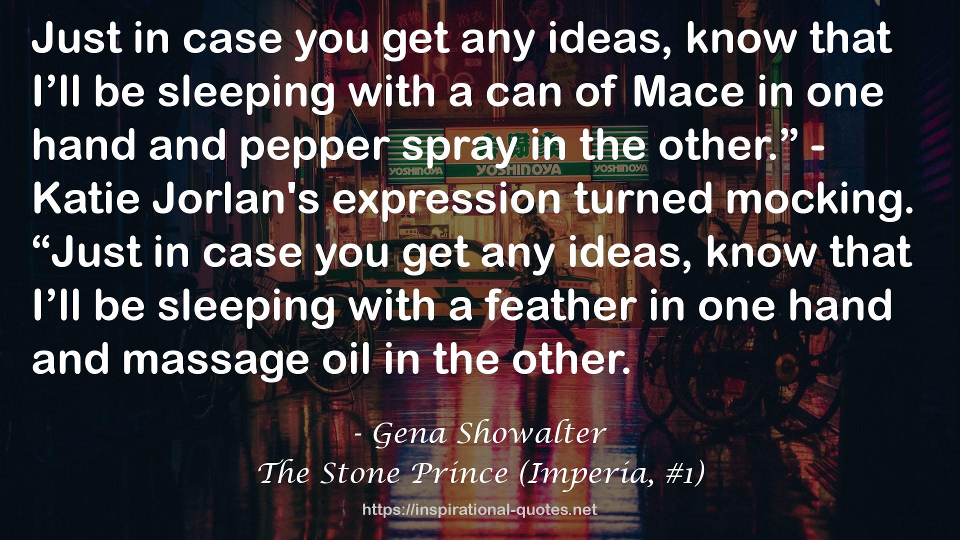 The Stone Prince (Imperia, #1) QUOTES