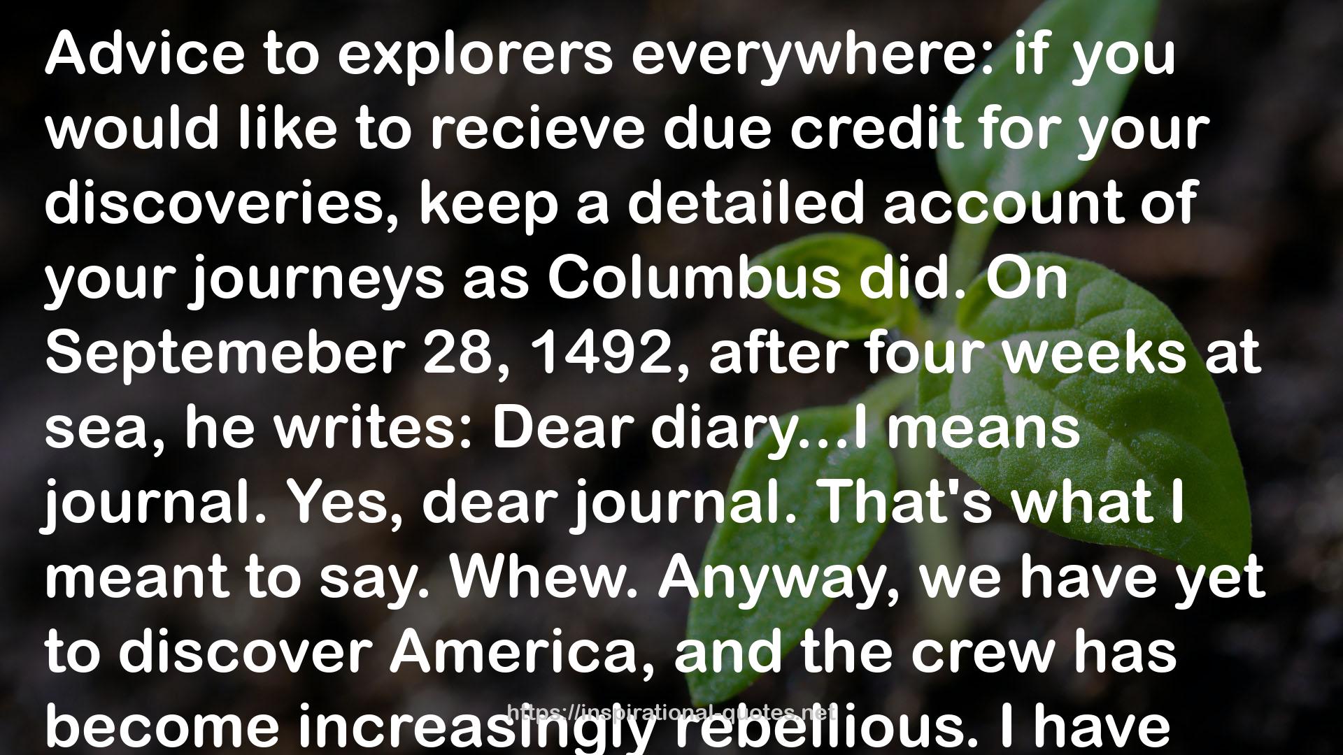 explorers  QUOTES