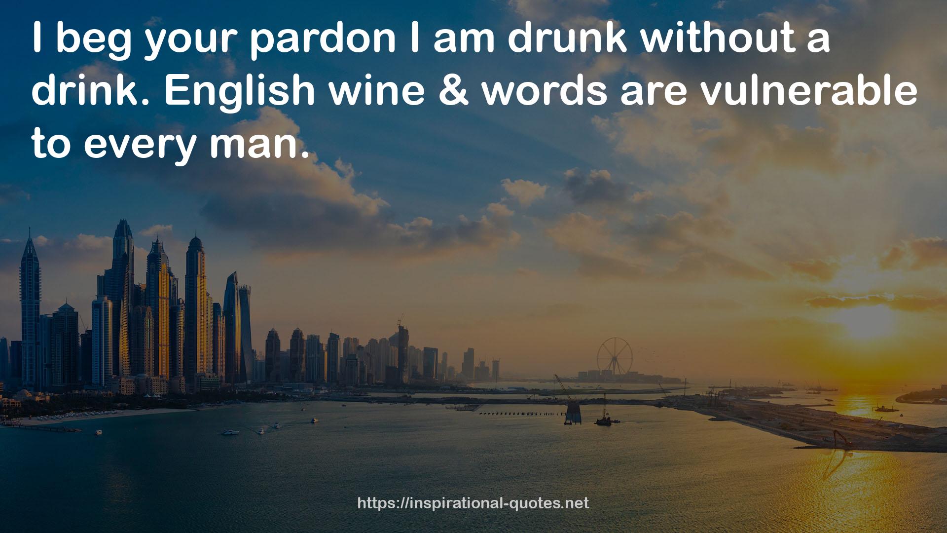 English wine  QUOTES