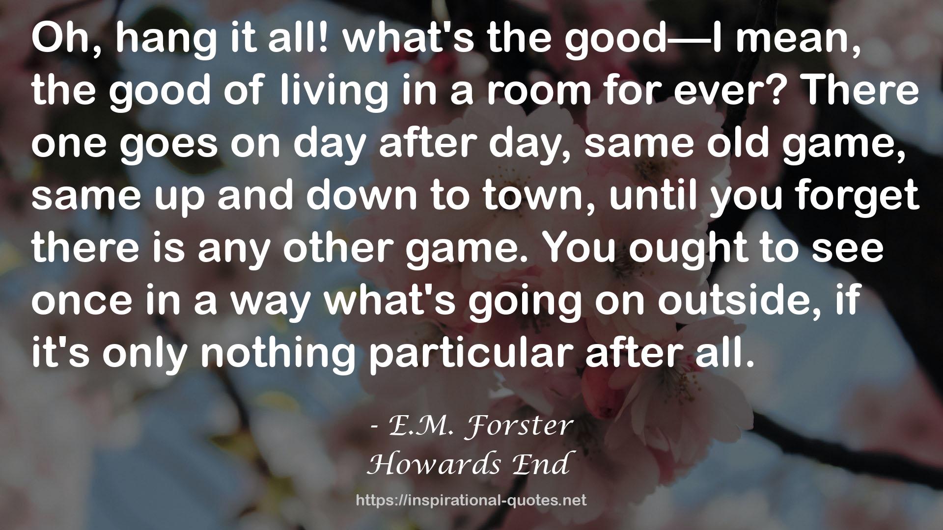 Howards End QUOTES