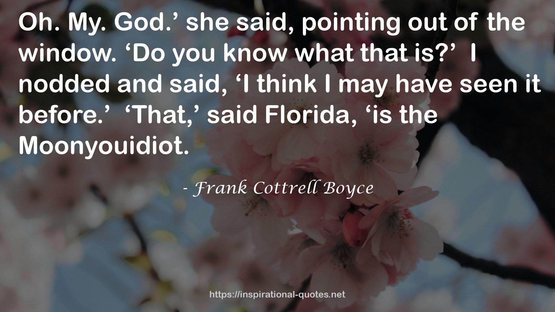 Frank Cottrell Boyce QUOTES