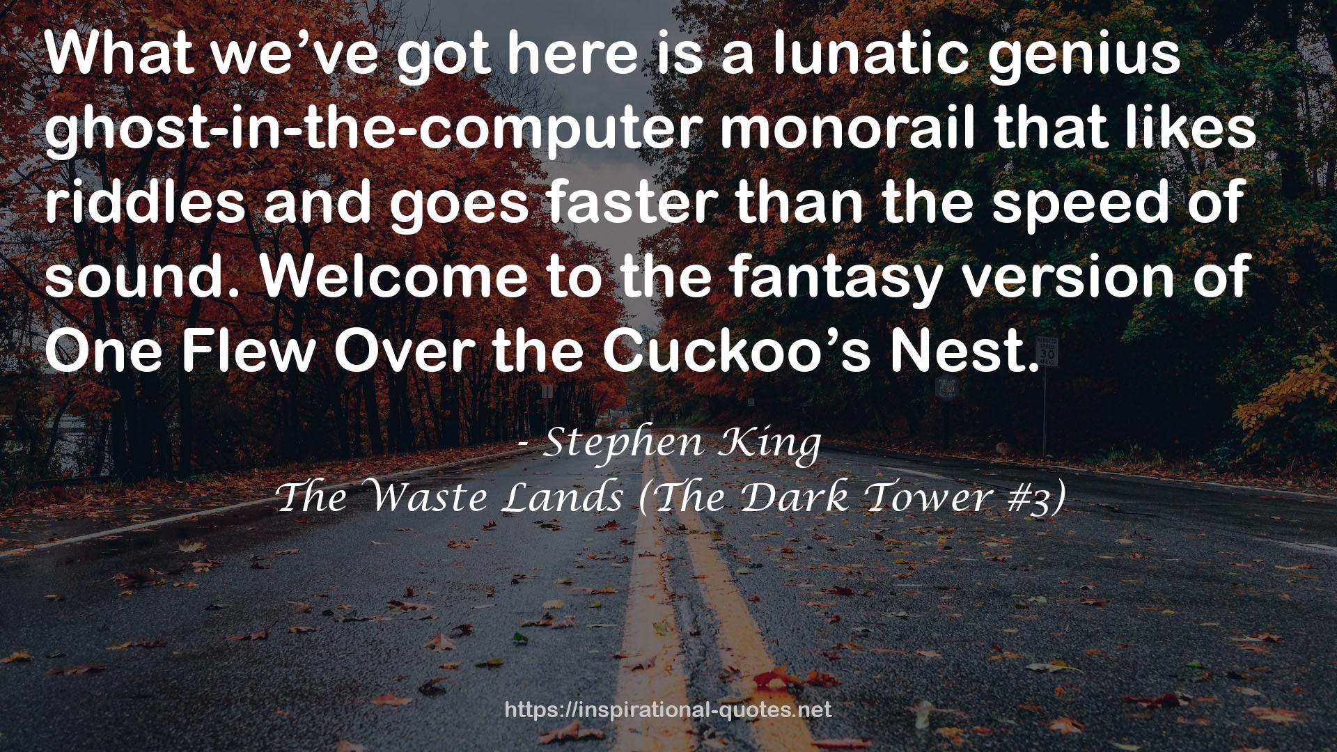 The Waste Lands (The Dark Tower #3) QUOTES