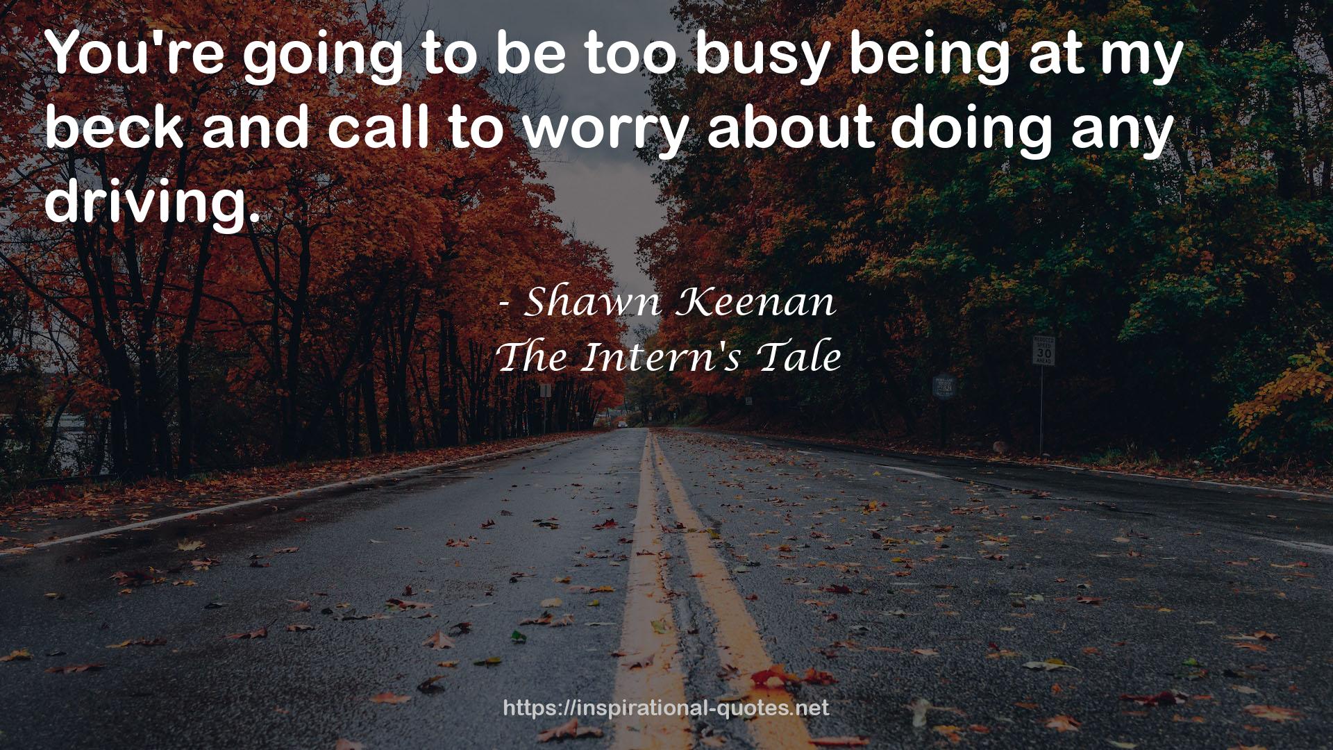 Shawn Keenan QUOTES