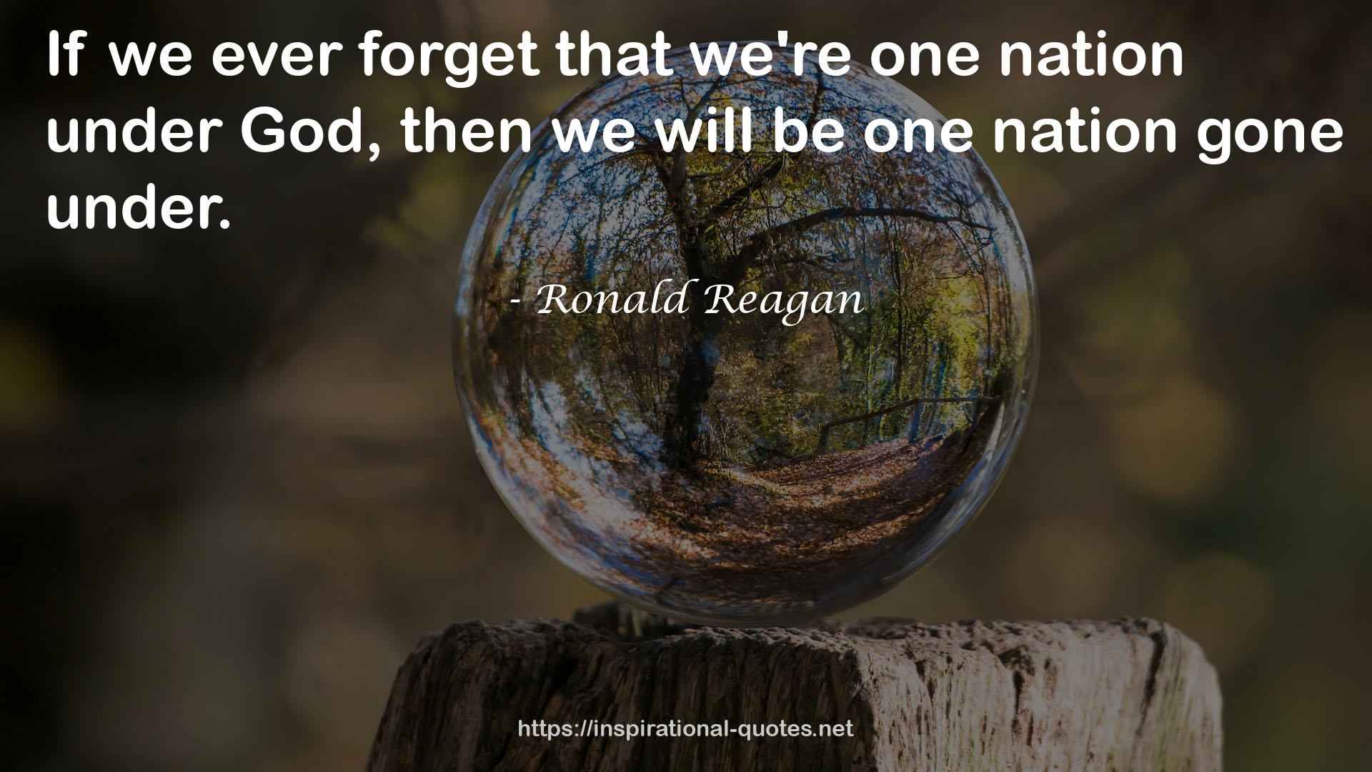 Ronald Reagan QUOTES