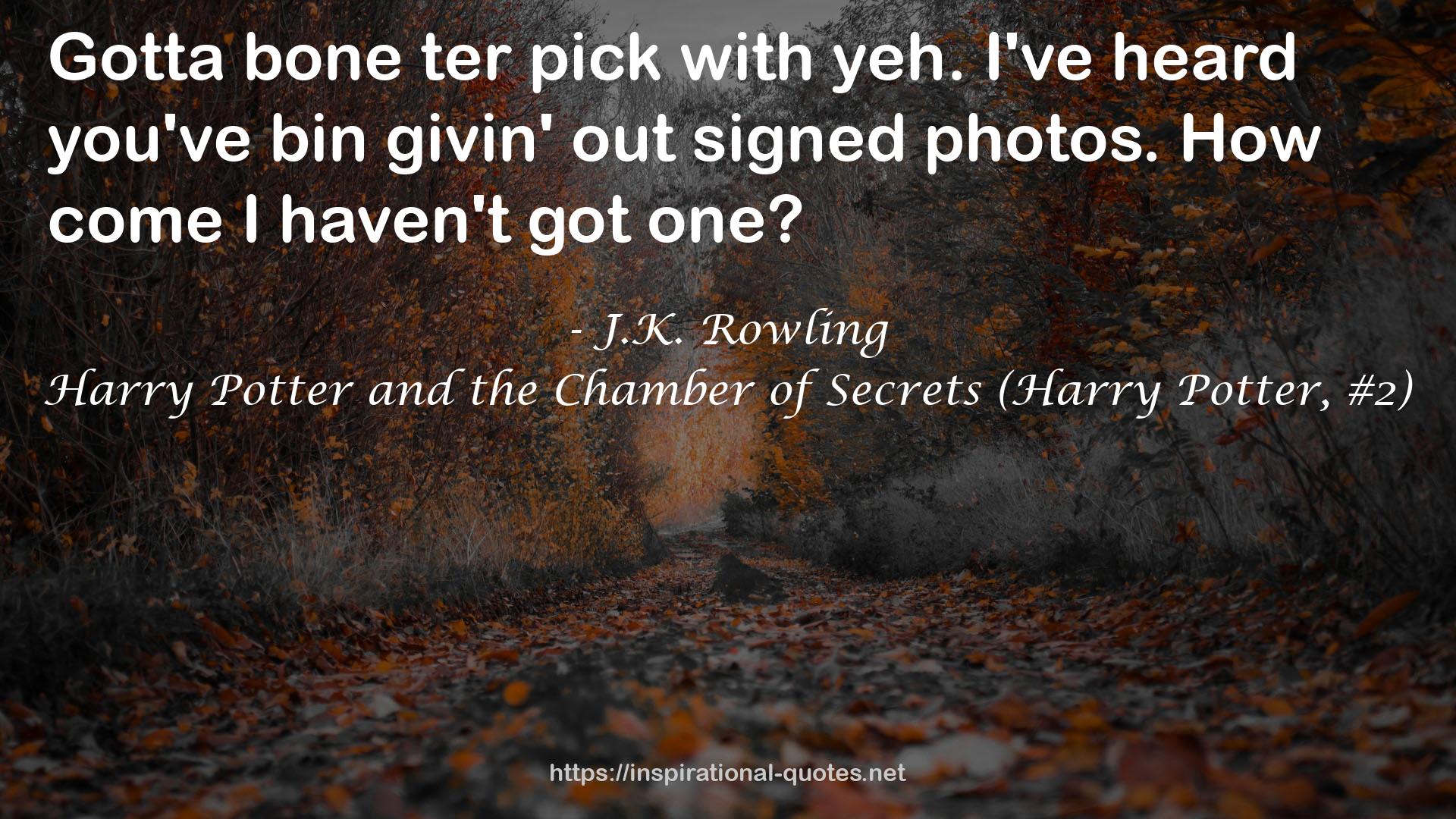 Harry Potter and the Chamber of Secrets (Harry Potter, #2) QUOTES