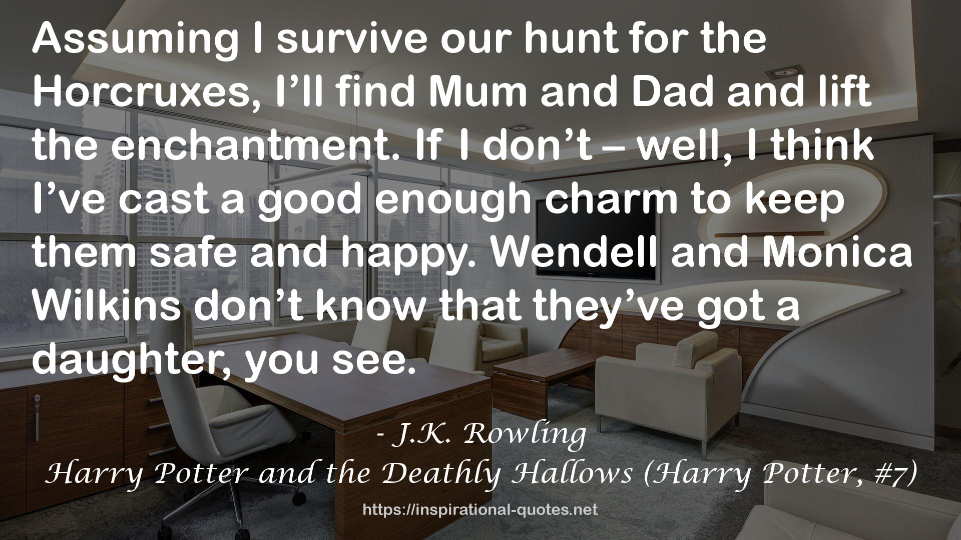 Harry Potter and the Deathly Hallows (Harry Potter, #7) QUOTES