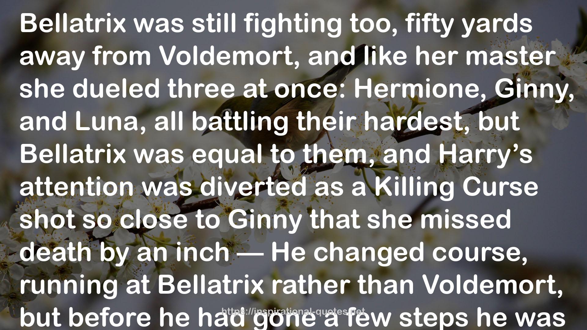 Harry Potter and the Deathly Hallows (Harry Potter, #7) QUOTES