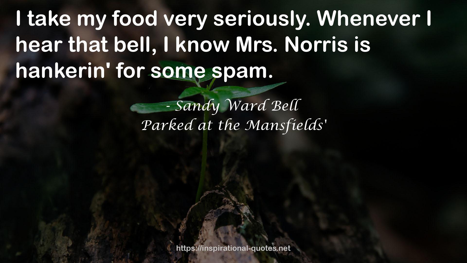 Sandy Ward Bell QUOTES