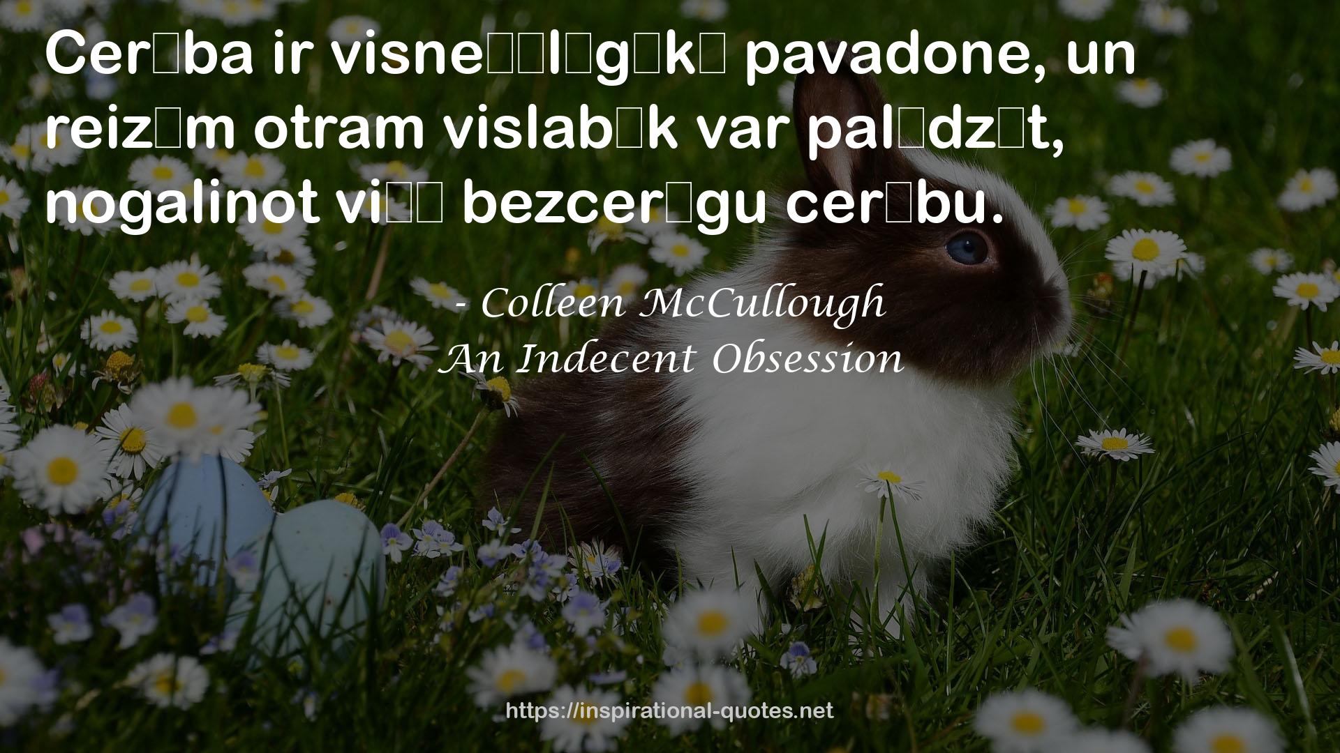 An Indecent Obsession QUOTES