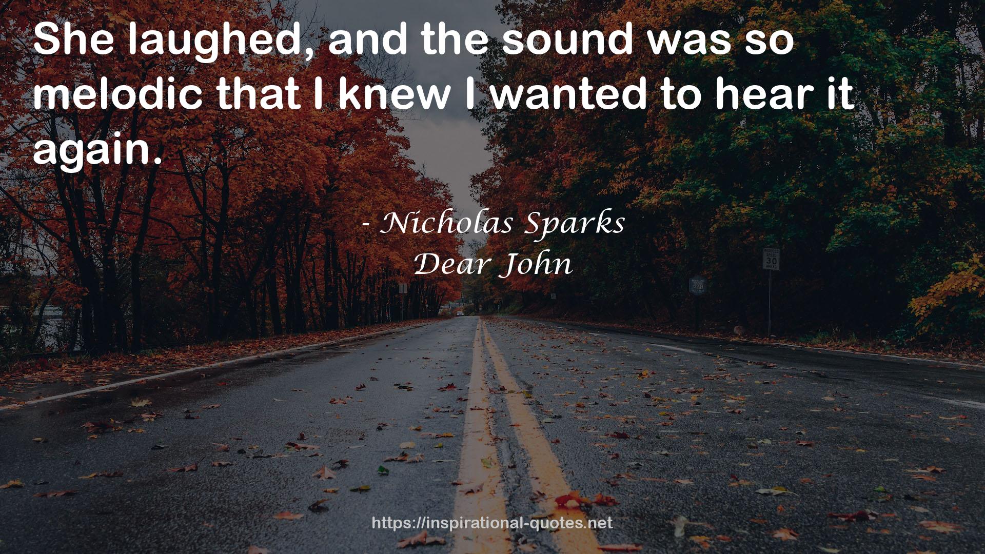 Dear John QUOTES