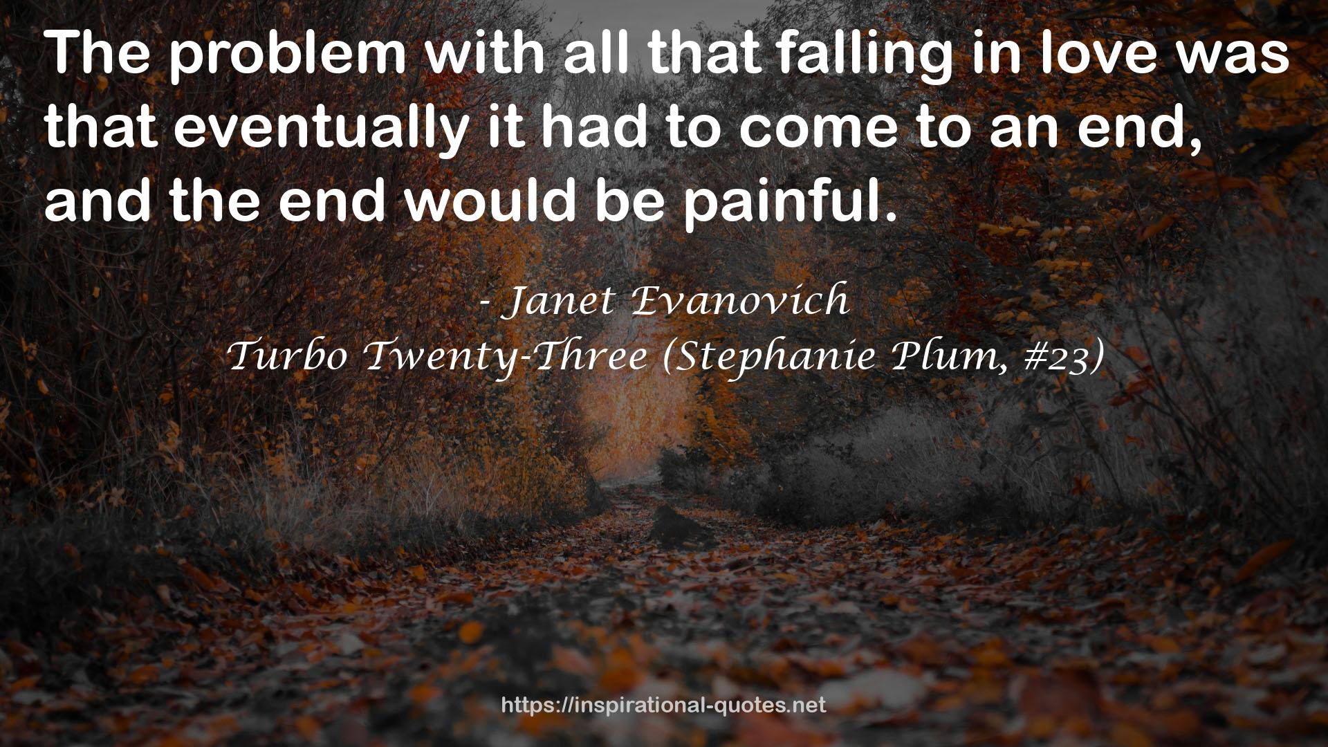 Turbo Twenty-Three (Stephanie Plum, #23) QUOTES