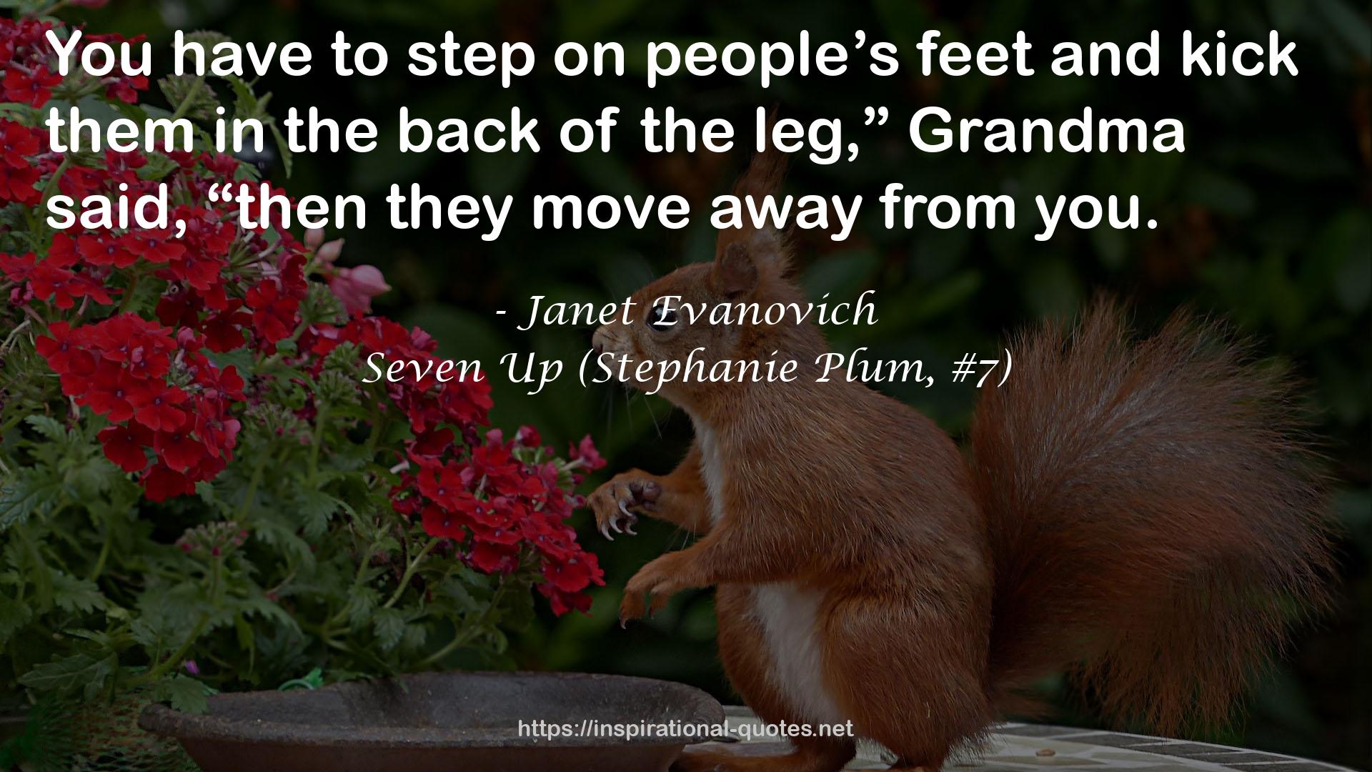 Seven Up (Stephanie Plum, #7) QUOTES
