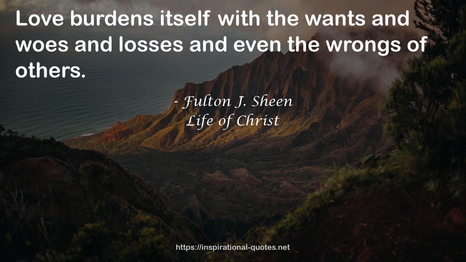 Fulton J. Sheen QUOTES