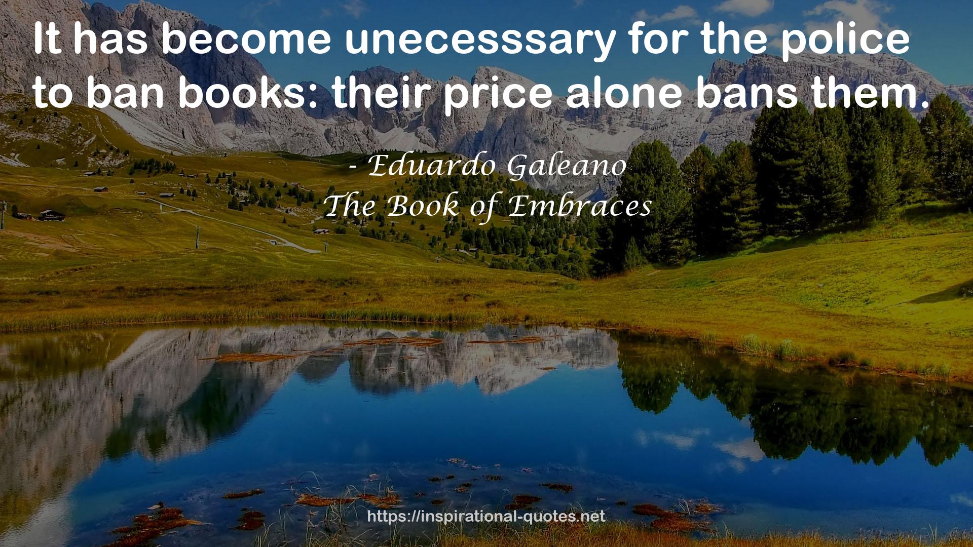 The Book of Embraces QUOTES