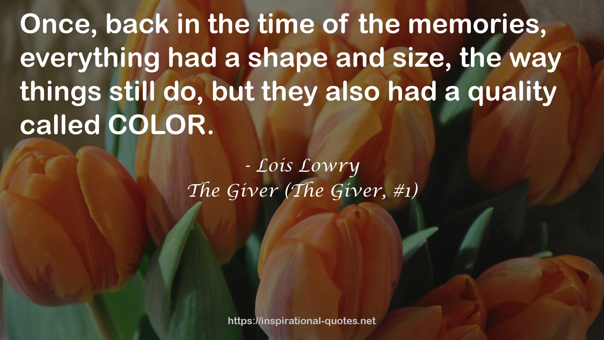 Lois Lowry QUOTES